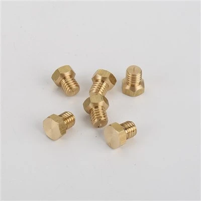 Plugue de obturação com rosca macho hexagonal de latão